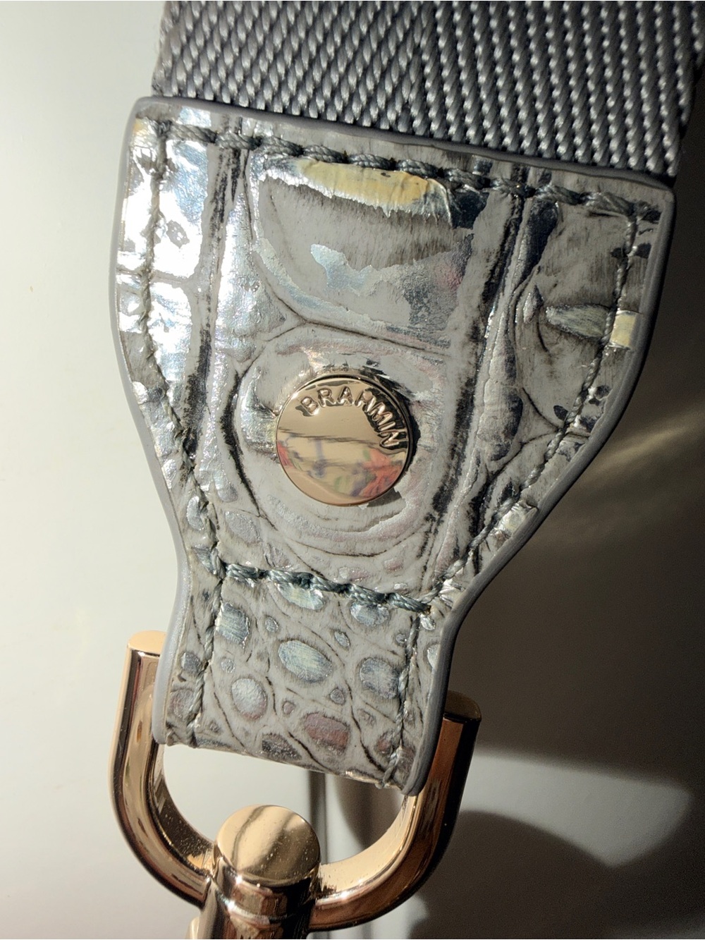 Brahmin Leia Chrome Melbourne Bag - Picture 6 of 9